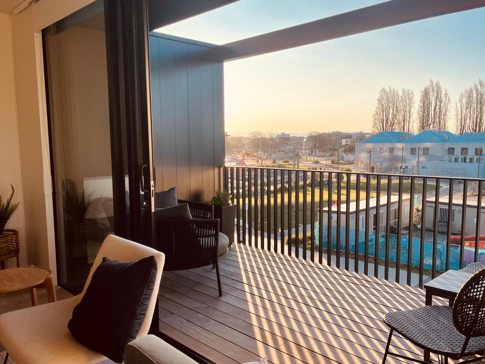 כרייסטצ'רץ' Top Floor Luxury City Central W Sunny Balcony מראה חיצוני תמונה